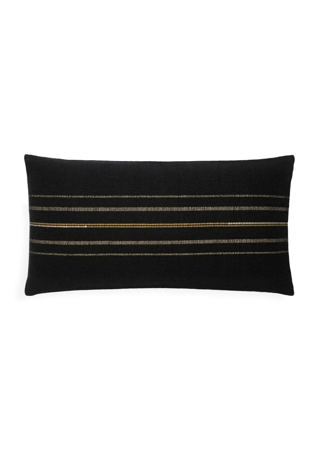 Coussin Naga Black Simple Lignes MILLE et CLAIRE