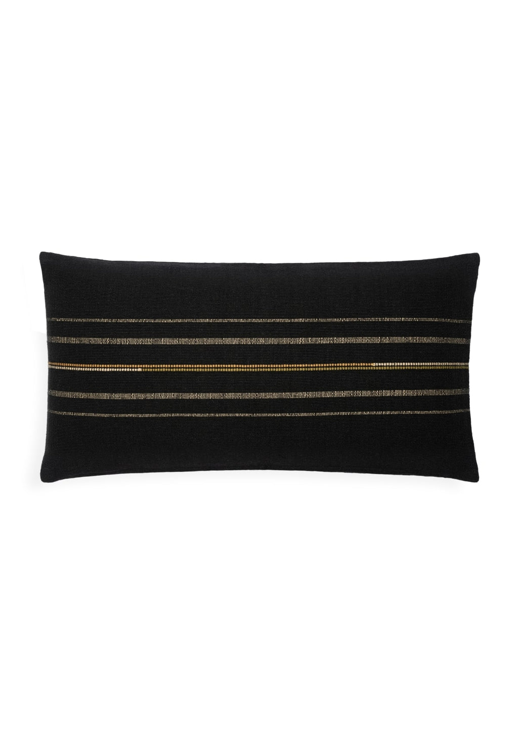 Coussin Naga Black Simple Lignes