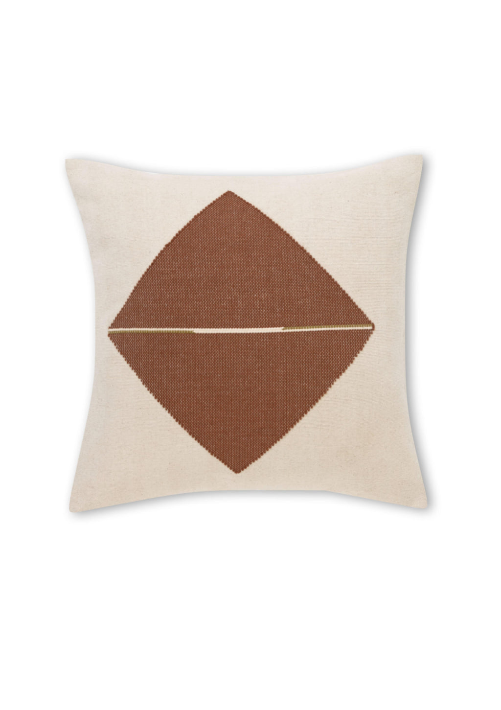 Coussin Origami Terracotta